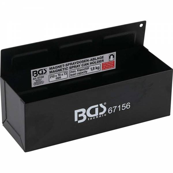 BGS 67156 Magnet Spraydosen Ablage 210 mm Dosenhalter
