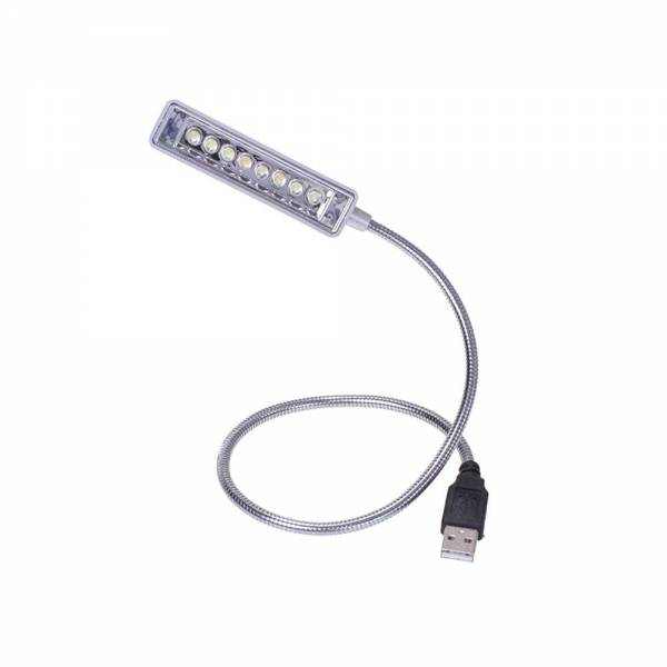 LED Leselampe mit USB Anschluss Schwanenhalsleuchte